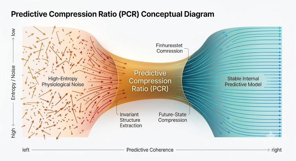 Predictive Compression Ratio (PCR) Conceptual Diagram