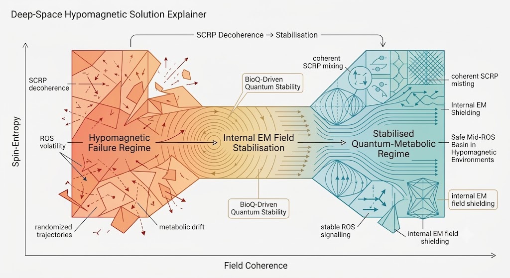 Deep-Space Hypomagnetic Solution Explainer